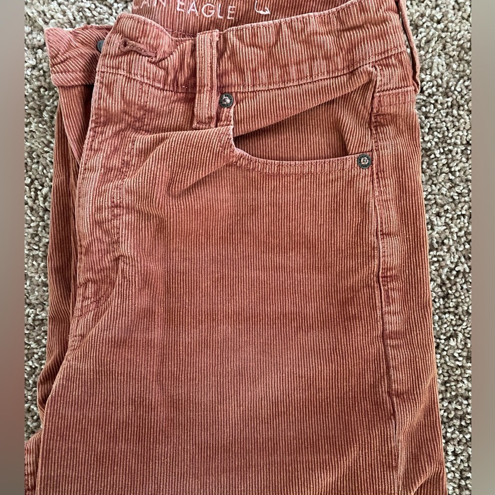 American eagle women’s corduroy pants size 10 long